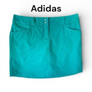Adidas Golf ESS 3-Stripe Skort Women’s Size 8 Turquoise NWT